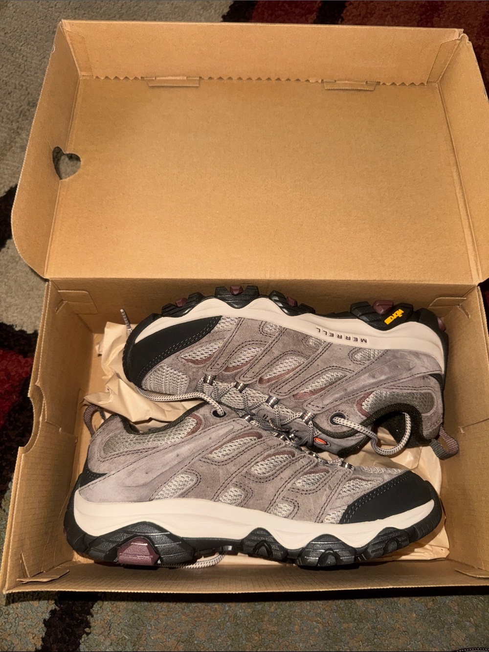 NIB Womens Merrill Moab 3 Hiking Shoes